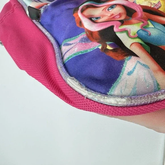 VTG Y2K Winx Club Backpack Small Mini Collectible Character Pink Fairies 2013
